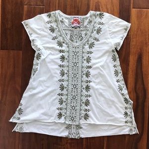 Johnny Was Knit Drape Top